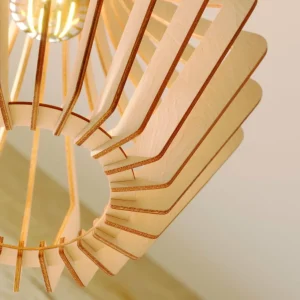 Envostar Floj suspension, contreplaqué de bouleau, Ø 30cm^ Luminaires Durables
