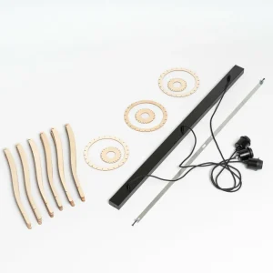 Envostar Furn suspension, contreplaqué de bouleau, 3 lampes^ Luminaires Durables