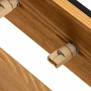 Envostar Kubiko applique en pin naturel^ Luminaires Durables