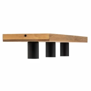 Envostar Lobo plafonnier à 3 lampes pin brun^ Luminaires Durables