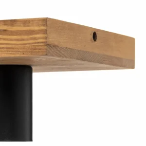 Envostar Lobo plafonnier à 3 lampes pin brun^ Luminaires Durables