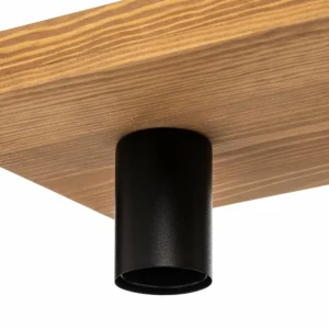 Envostar Lobo plafonnier à 3 lampes pin brun^ Luminaires Durables