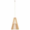 Envostar Lohr suspension, bois, conique Ø 39 cm^ Luminaires Durables