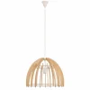 Envostar Lohr suspension, bois, semi-ronde Ø 50 cm^ Luminaires Durables