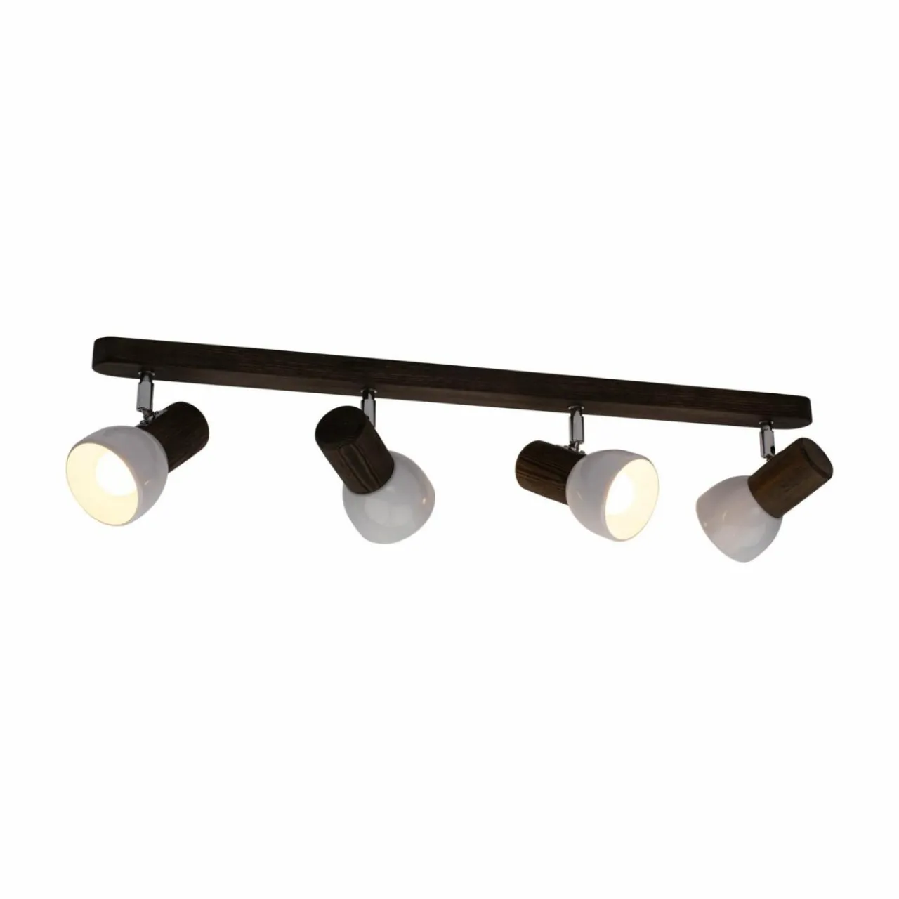 envostar_nale_spot_pour_plafond__lampes_pin_noyer_0.webp Envostar Nale spot pour plafond 4 lampes pin noyer^ Luminaires Durables