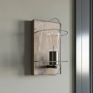 Envostar Neptuna applique murale, pin/métal, 1 lampe^ Luminaires Durables