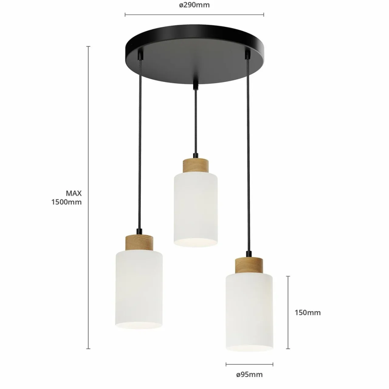 envostar_talia_suspension_chneblanc__lampes_ronde_4.webp Envostar Talia suspension chêne/blanc, 3 lampes ronde^ Luminaires Durables
