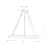 Envostar Tribe suspension LED, pin foncé^ Luminaires Durables