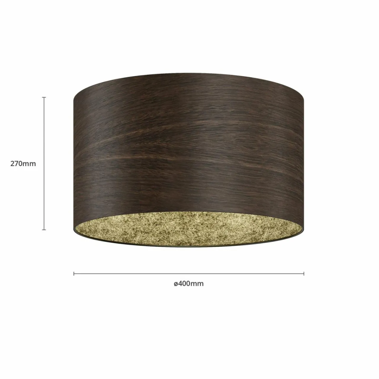 envostar_veneer_plafonnier_chne_fum__cm_1.webp Envostar Veneer plafonnier chêne fumé Ø 40cm^ Luminaires Durables