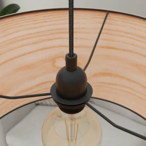 Envostar Veneer suspension cœur de frêne^ Luminaires Durables