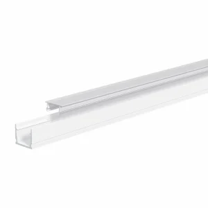 EVN APFLAT7 profilé alu 200cm, profilé en U, blanc^ Lampes Décoratives
