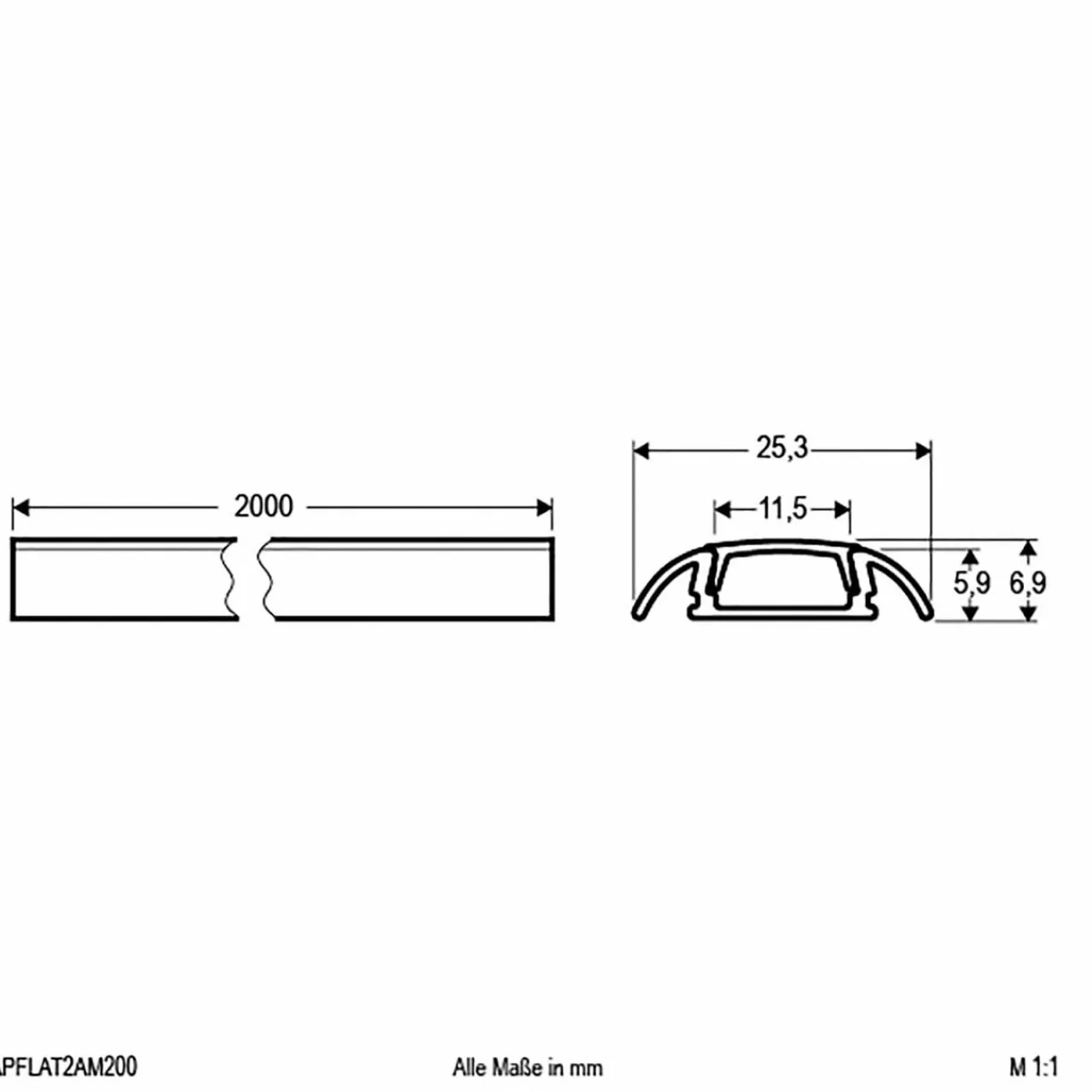 evn_apflat_profil_alu_cm_profil_u_arrondi_0.webp EVN APFLAT2 profilé alu, 200cm profilé U arrondi^ Lampes Décoratives