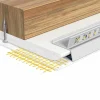 EVN APTBU profilé alu orienté mur 100cm alu^ Lampes Décoratives