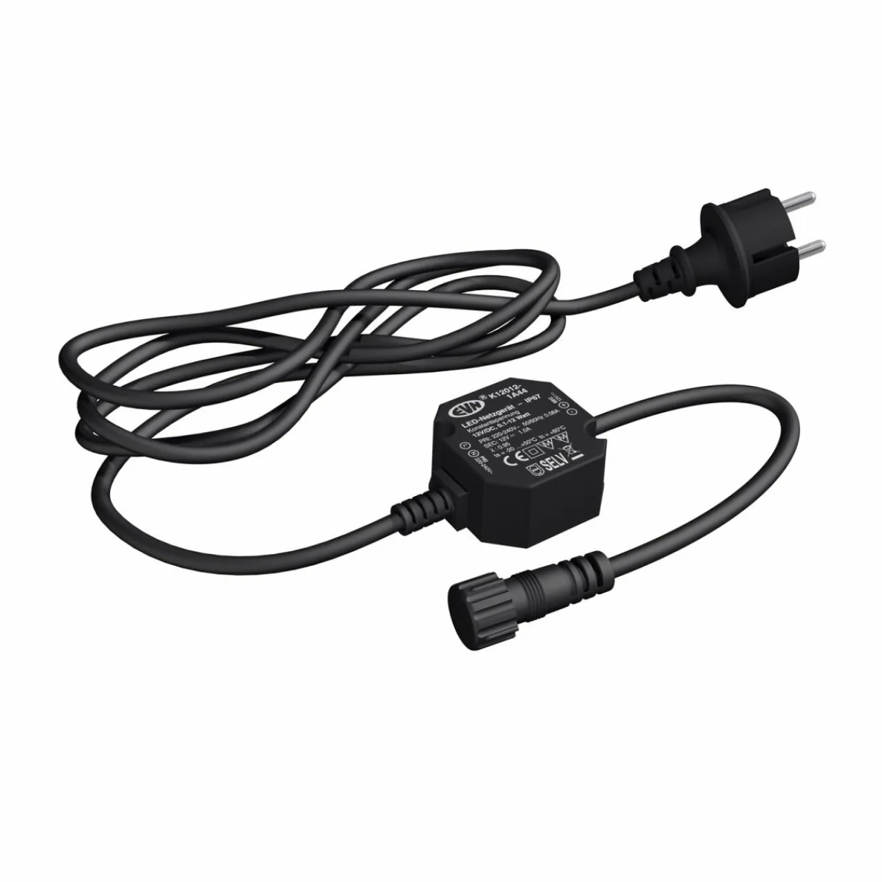 evn_ka_alim_led_vdc_w_ip_0-1.webp EVN K12012-1A44 alim. LED 12 V/DC 0,1-12 W IP44^ Tension Constante