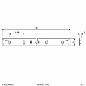 EVN STR2024 ruban LED IP20 5m 24W 2 700K^ Lampes Décoratives