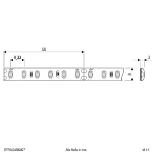 EVN STR5424 ruban LED IP54 5m 48W 2 700K^ Lampes Décoratives