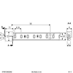 EVN STR6724 Ruban LED IP67 5m 48W 3.000K^ Lampes Décoratives