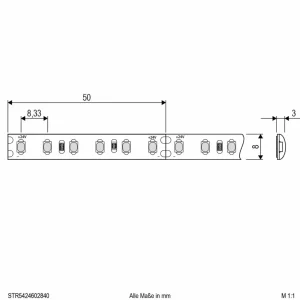 EVN STR5424 ruban LED IP54 5m 48W 4 000K^ Lampes Décoratives