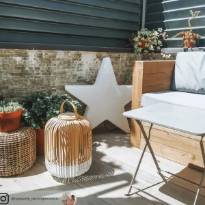 Forestier Take A Way M lampe déco, IP66, blanche^ Lampes Décoratives