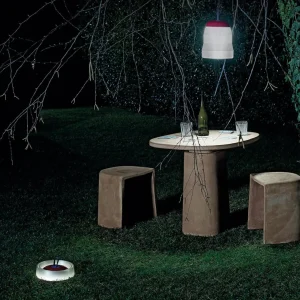 Foscarini Cri Cri lampe déco extérieur LED, rouge^ Lampes Décoratives