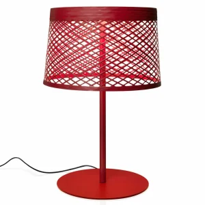 Foscarini Twiggy Grid XL lampe à poser LED, carmin^ Lampes Décoratives