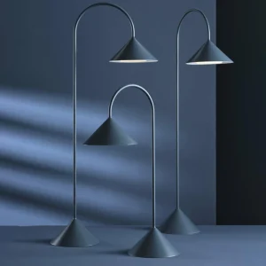 FRANDSEN lampe de table LED Grasp, pétrole, hauteur 47 cm, métal^ Lampes Décoratives