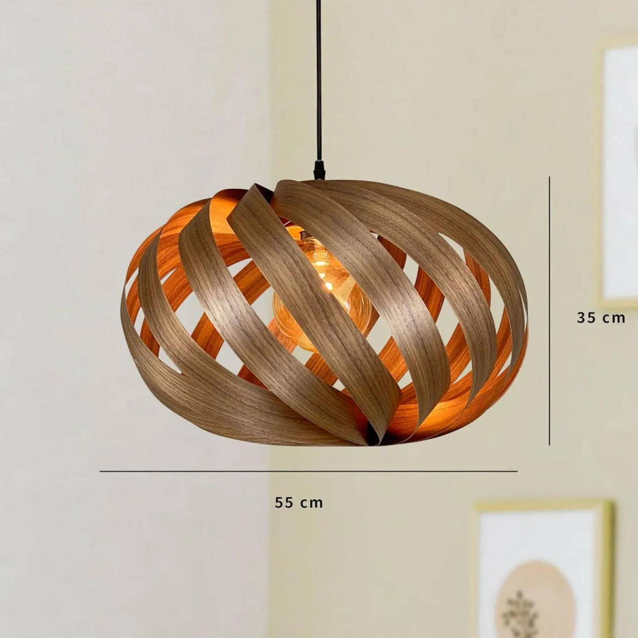gofurnit_serentia_suspension_noisetier___cm_1.webp Gofurnit Serentia suspension, noisetier, Ø 55 cm^ Luminaires Durables