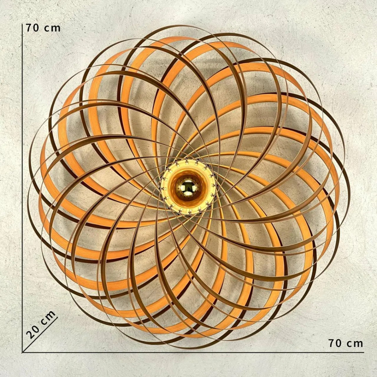 gofurnit_veneria_applique_merisier___cm_2-1.webp Gofurnit Veneria applique, merisier, Ø 70 cm^ Luminaires Durables