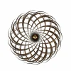 Gofurnit Veneria applique, noisetier, Ø 70 cm^ Luminaires Durables