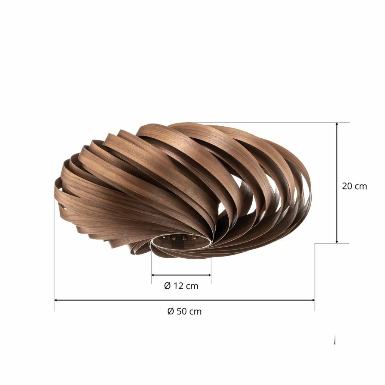 gofurnit_veneria_plafonnier_noisetier___cm_6.webp Gofurnit Veneria plafonnier, noisetier, Ø 50 cm^ Luminaires Durables