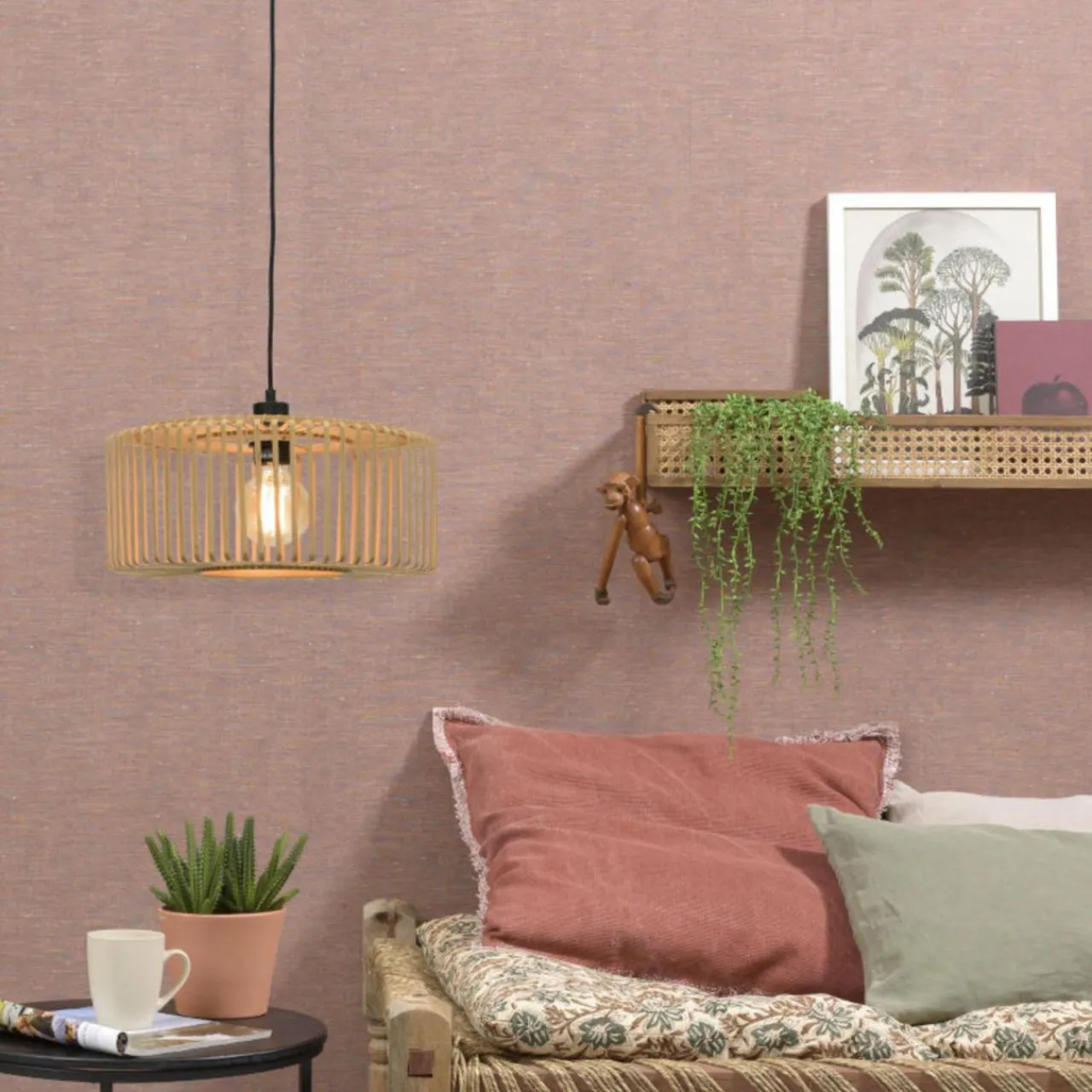 good__mojo_bromo_suspension_en_bambou__cm_0.webp Good & Mojo Bromo Suspension en bambou Ø 40cm^ Luminaires Durables