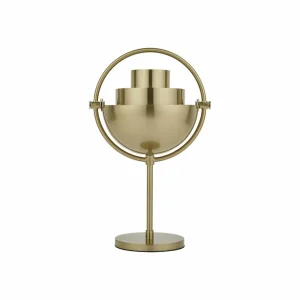 GUBI Lampe à poser rechargeable Multi-Lite hauteur 30 cm laiton/laiton^ Lampes Décoratives