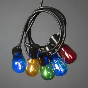 Konstsmide Christmas Guirlande Biergarten 20 gouttes LED multicolore^ Lampes Décoratives