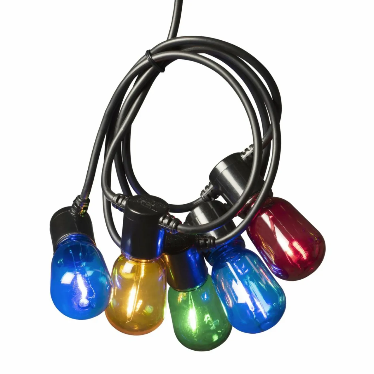Konstsmide Christmas Guirlande Biergarten 20 gouttes LED multicolore^ Lampes Décoratives