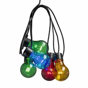 Konstsmide Christmas Guirlande LED Biergarten set de base, multicolore^ Lampes Décoratives