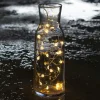 Sirius Guirlande LED claire fleurs Silke à 20 lampes^ Lampes Décoratives