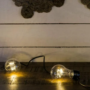 Konstsmide Christmas Guirlande LED filament ambre 5 lampes^ Lampes Décoratives