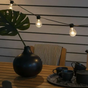 Konstsmide Christmas Guirlande LED filament ambre 5 lampes^ Lampes Décoratives