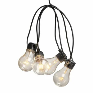 Konstsmide Christmas Guirlande LED filament ambre 5 lampes^ Lampes Décoratives