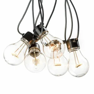 Konstsmide Christmas Guirlande LED filament ambre 5 lampes^ Lampes Décoratives