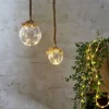 STAR TRADING Guirlande lum. Jutta corde de jute à pile 40 LED^ Lampes Décoratives