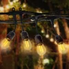 Eko-Light Guirlande lumineuse extérieure Girlanda, noir, IP44, 10 m, à 10 lampes^ Lampes Décoratives
