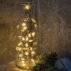 Sirius Guirlande lumineuse LED flocons Nynne, 20 lampes^ Lampes Décoratives