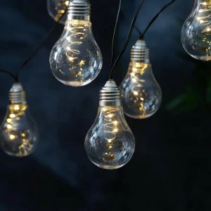 STAR TRADING Guirlande lumineuse LED Glow, claire, blanc chaud, 190 cm de long^ Lampes Décoratives