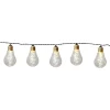 STAR TRADING Guirlande lumineuse LED Glow, verre, transparente^ Lampes Décoratives