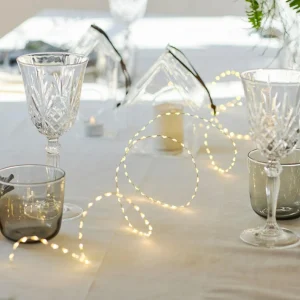 Sirius Guirlande lumineuse LED Kiki, argent, 200 cm^ Lampes Décoratives