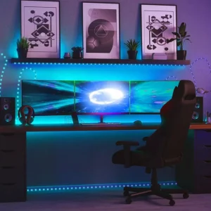 twinkly Guirlande lumineuse LED Dots RVB, noir, IP44, 10m^ Lumière De Noël