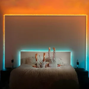 twinkly Guirlande lumineuse LED Dots RVB, noir, IP44, 10m^ Lumière De Noël