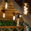SMART GARDEN Guirlande lumineuse LED Vintage 365, à 8 lampes, verre^ Lampes Décoratives