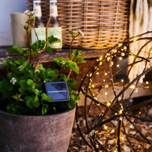 Sirius Guirlande lumineuse solaire LED Knirke Solar 7,9 m 80 LED^ Lumière De Noël